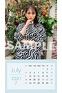 【岡本 玲】2021年7月カレンダー