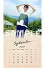 【岡本 玲】2022年9月カレンダー